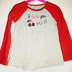 🟢Toughskins girls long sleeve shirt 6T